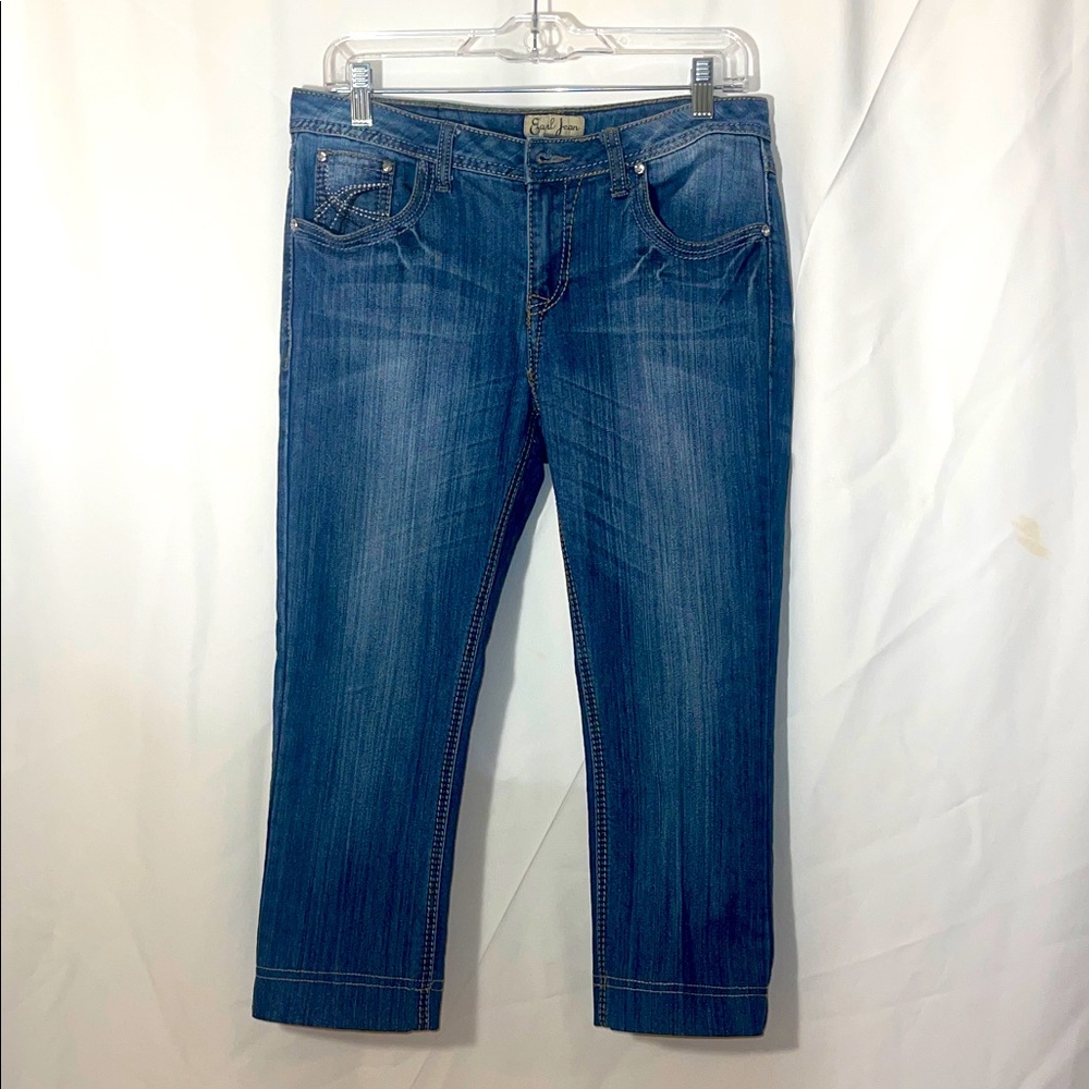 Earl Jeans Men's Straight Blue Denim
